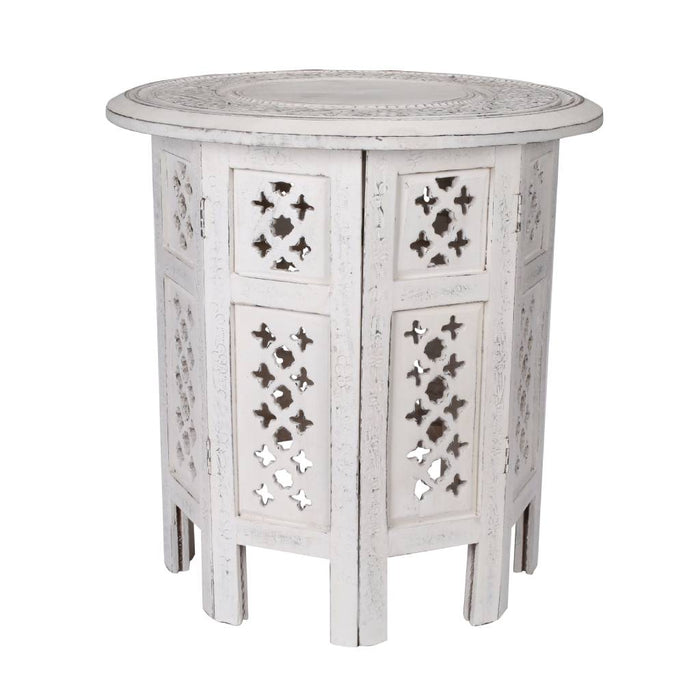 Round Table Oct Legs, White