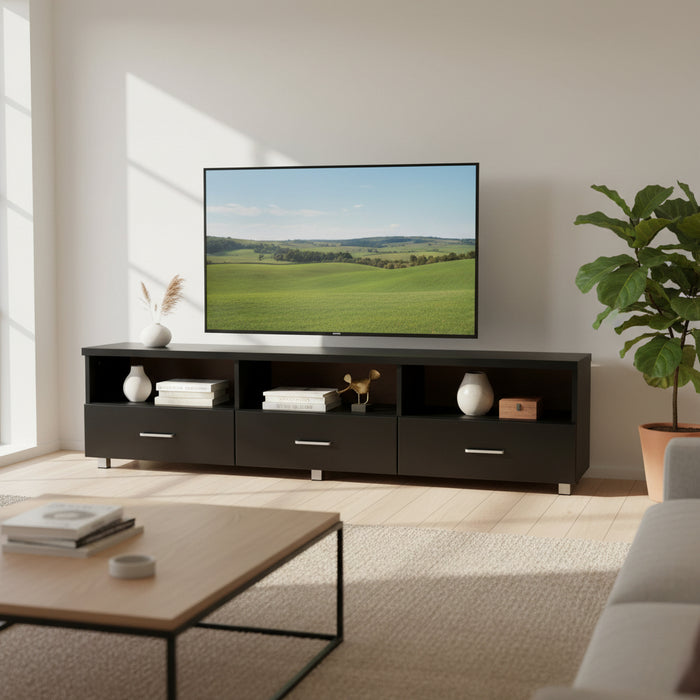 178cm Revana Entertainment Unit Black