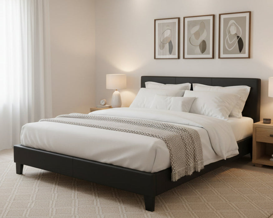 Monica White Queen Bed