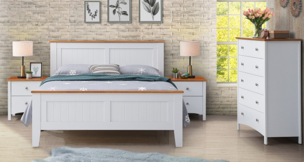 Louise Timber Bed