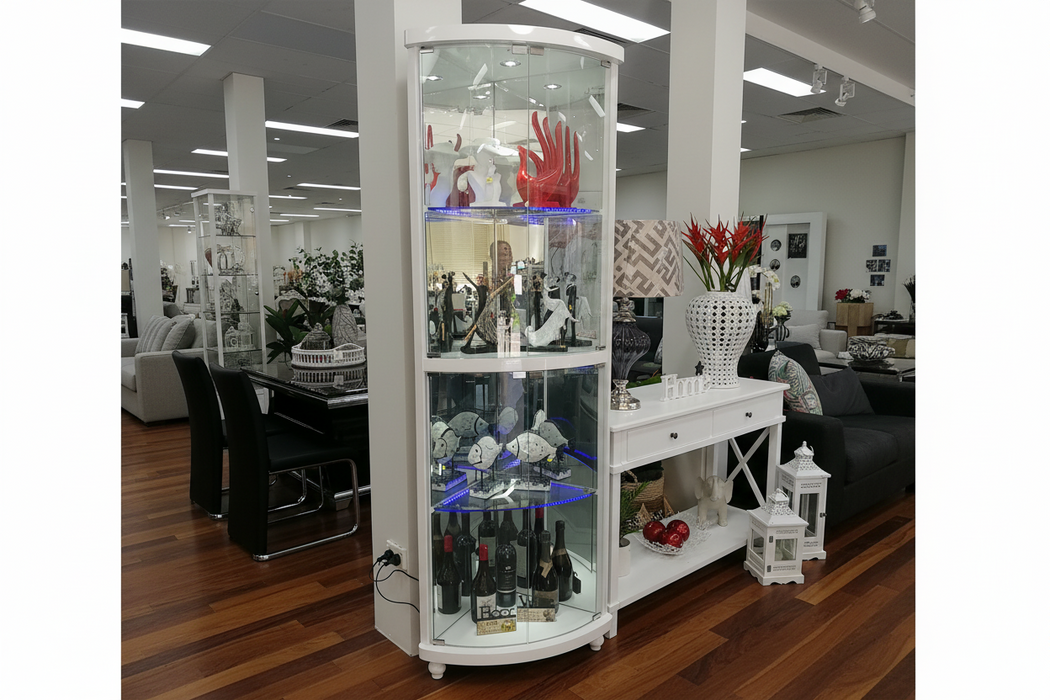 Alicia Corner Display Cabinet