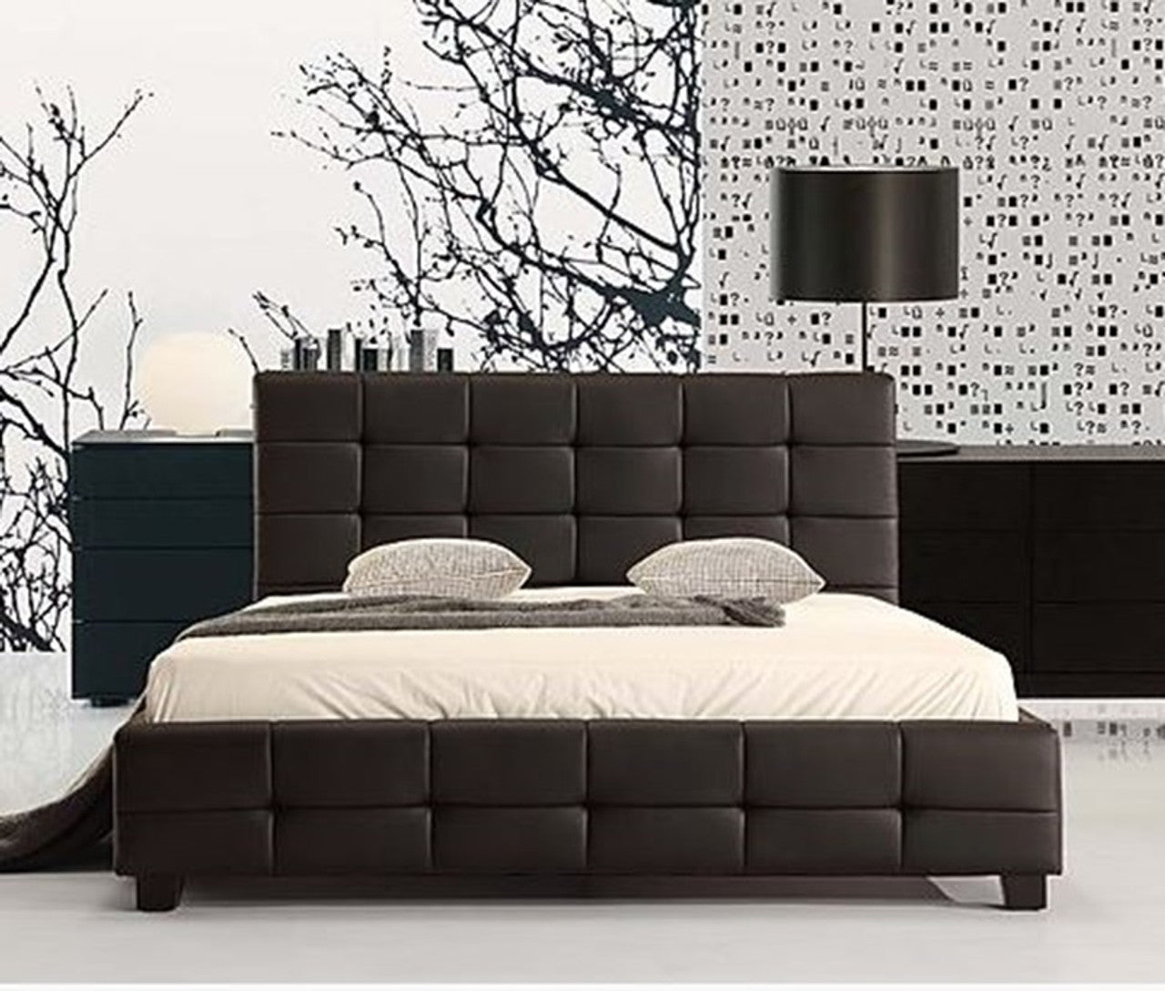 Verona PU Leather Bed