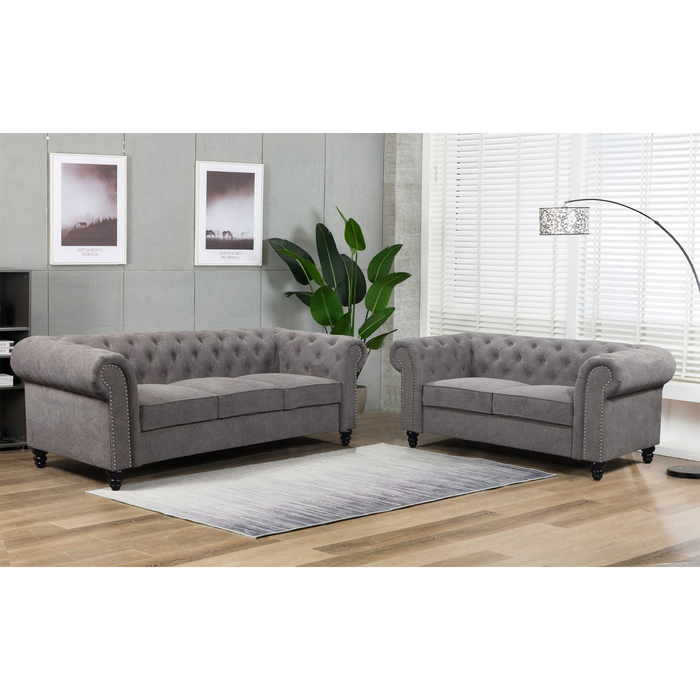 Hampton Sofa, Grey