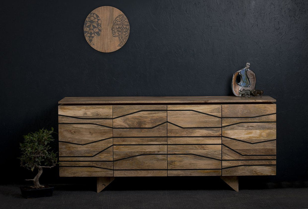 Valeria Handcrafted Hardwood Sideboard