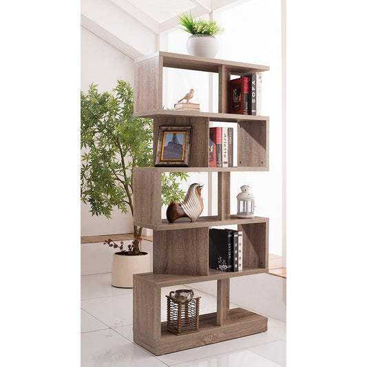 Bosen Display Bookcase Mocha oak