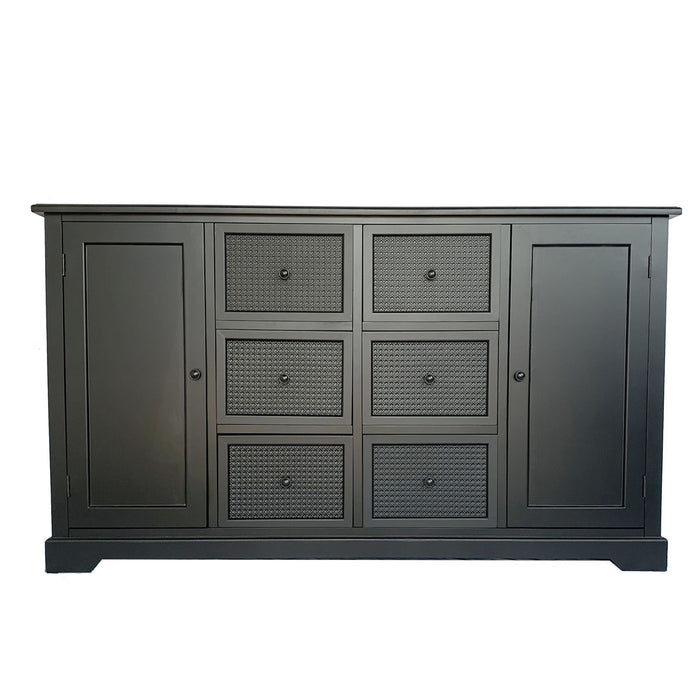 Hampton 6 Drawers & 2 Doors Sideboard 1500mm