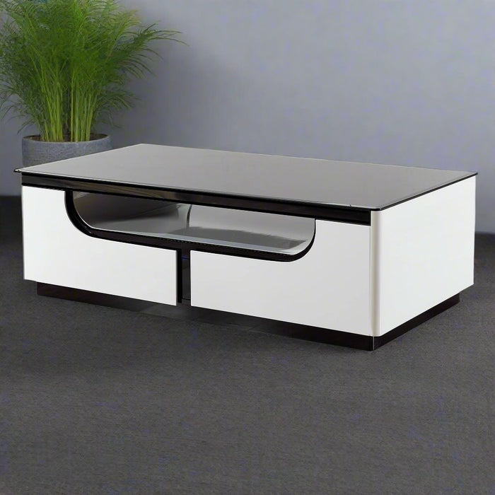 Serena Coffee Table with 4 Drawers 130cm x 70cm