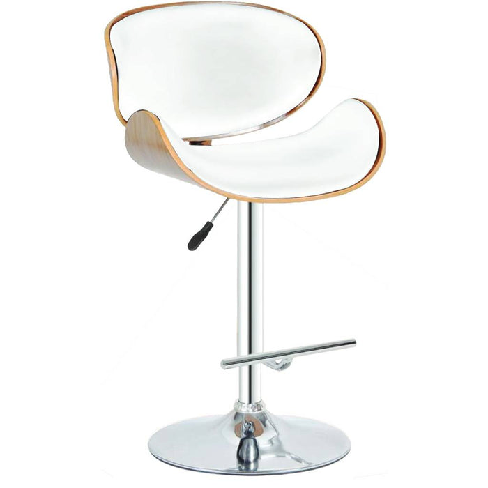 Monaco Bar Stool, White