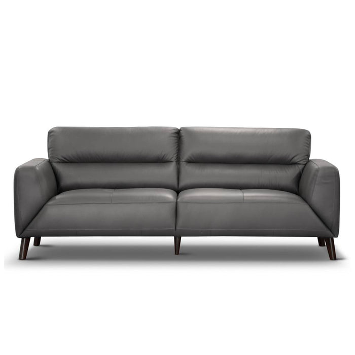 Sonoma Sofa Lounge in Leather, Gunmetal