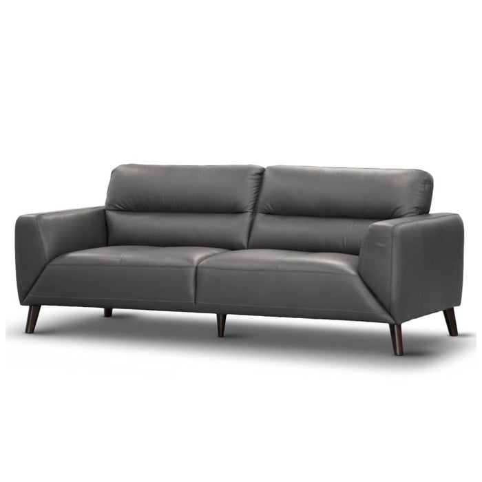 Sonoma Sofa Lounge in Leather, Gunmetal